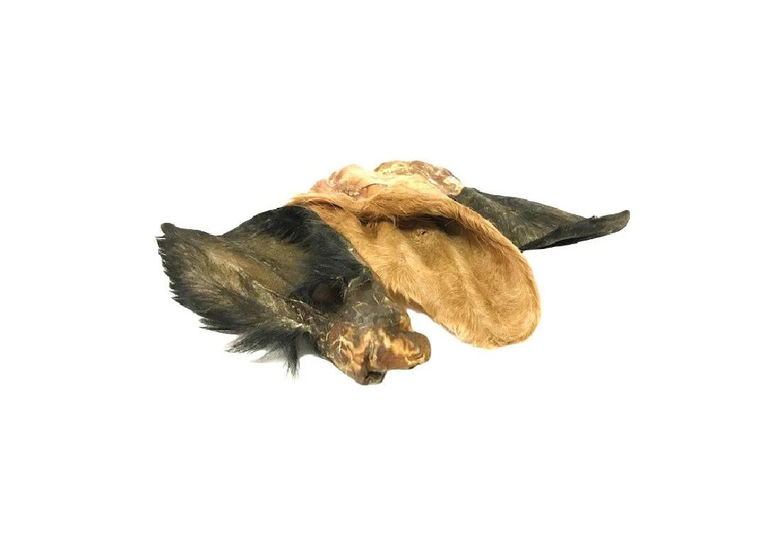 Beef Ears with Fur – Natural Chew Treats for Dogs, Promotes Dental Health
