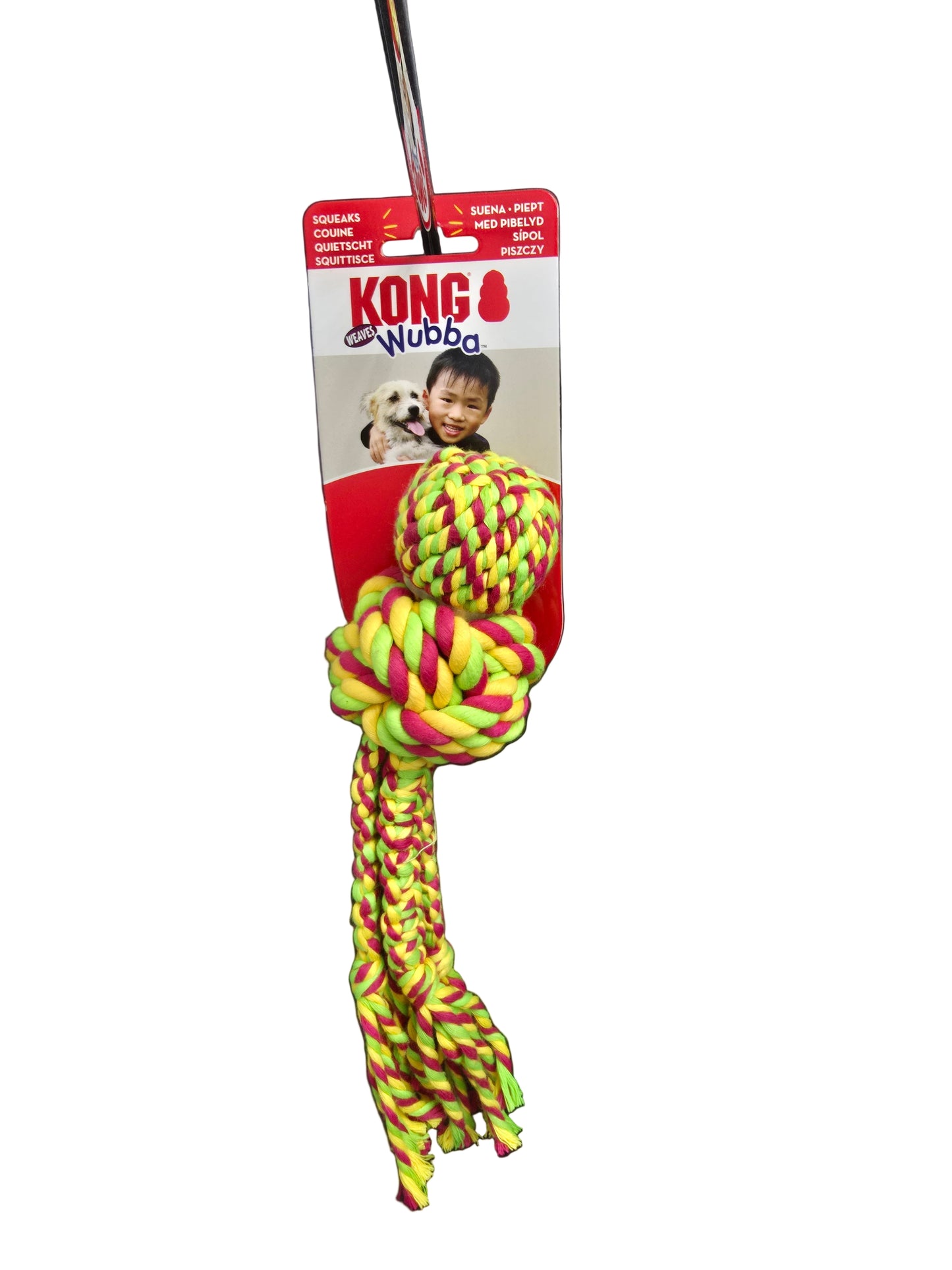 Kong Wubba Weaves With Rope (small)