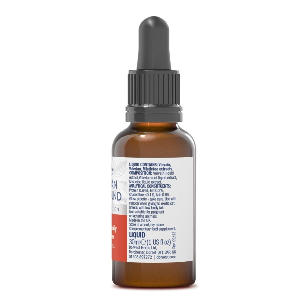 Dorwest Valerian Compound For Dogs And Cats - 30ml