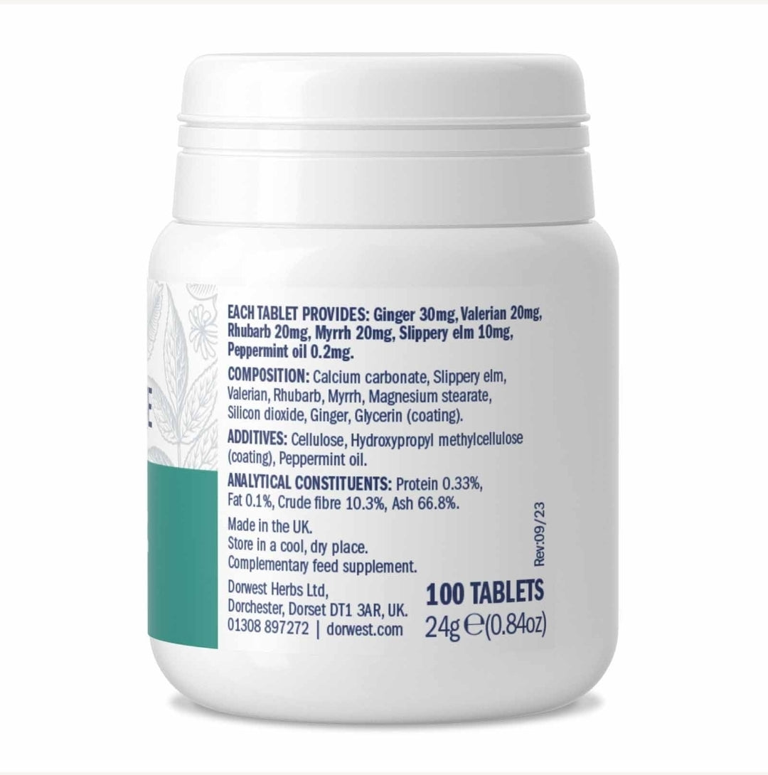 Dorwest Digestive Tablets For Dogs And Cats - 100