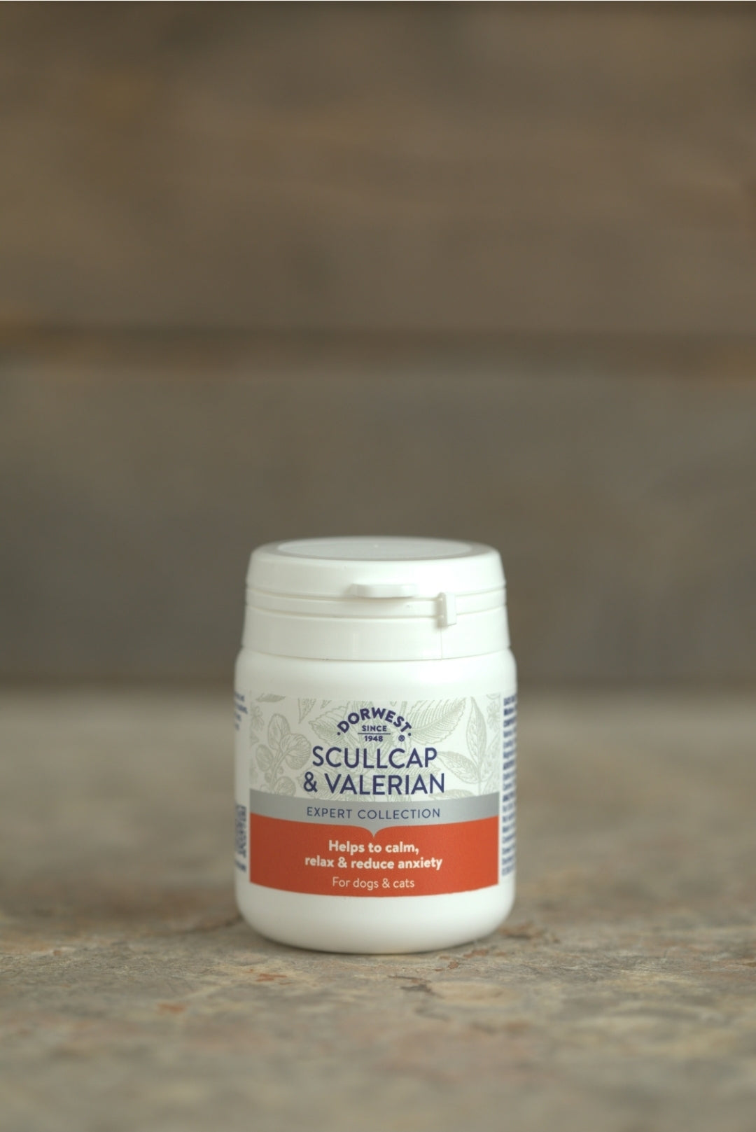Dorwest Scullcap & Valerian Tablets For Dogs And Cats - 100