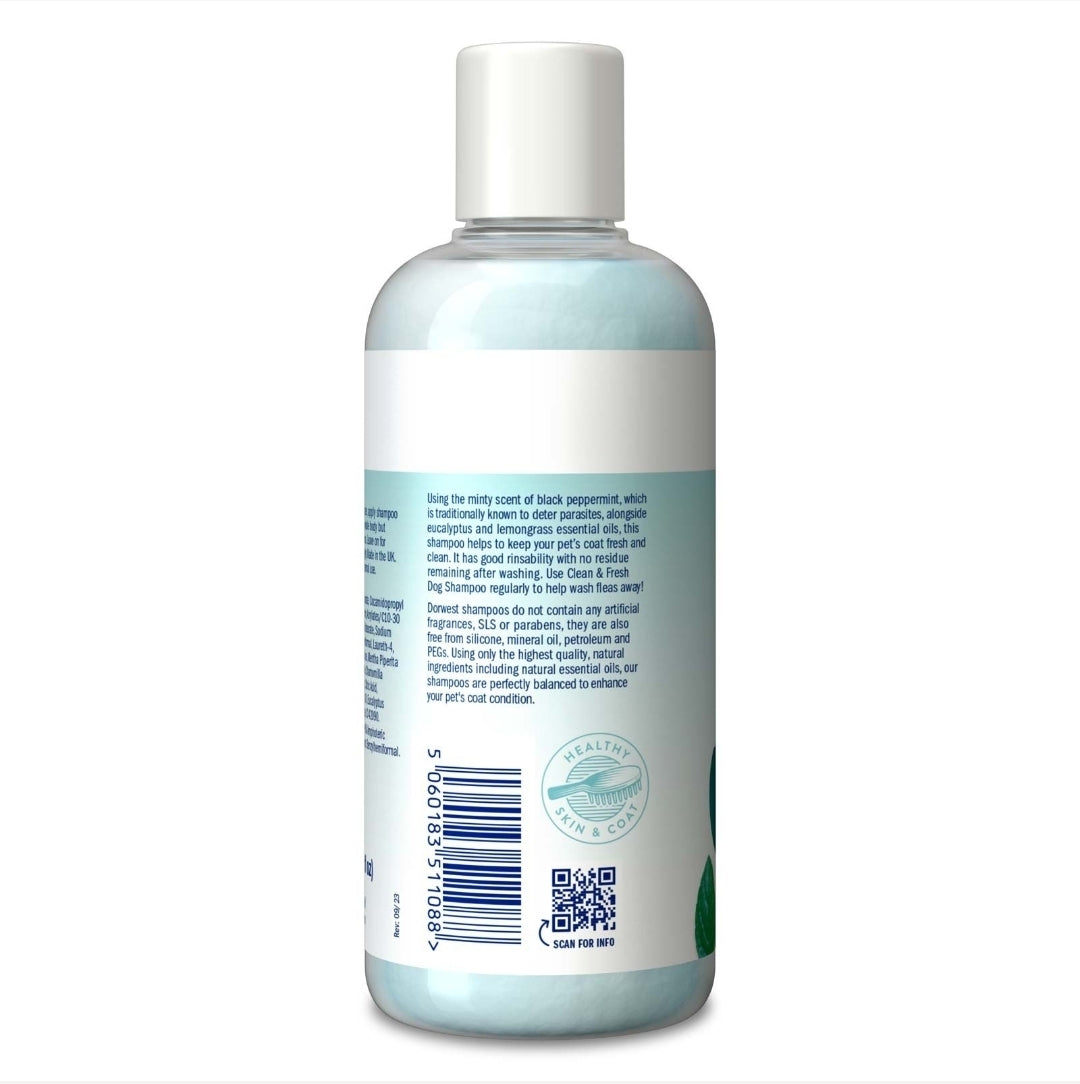 Dorwest Clean And Fresh Shampoo For Dogs - 250ml