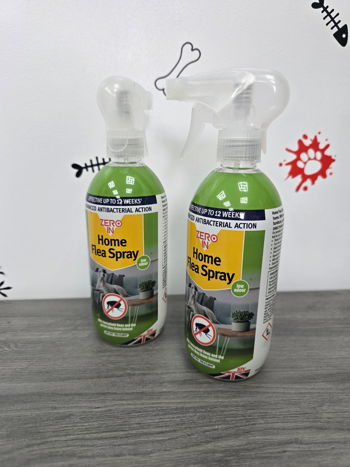 Home flea spray