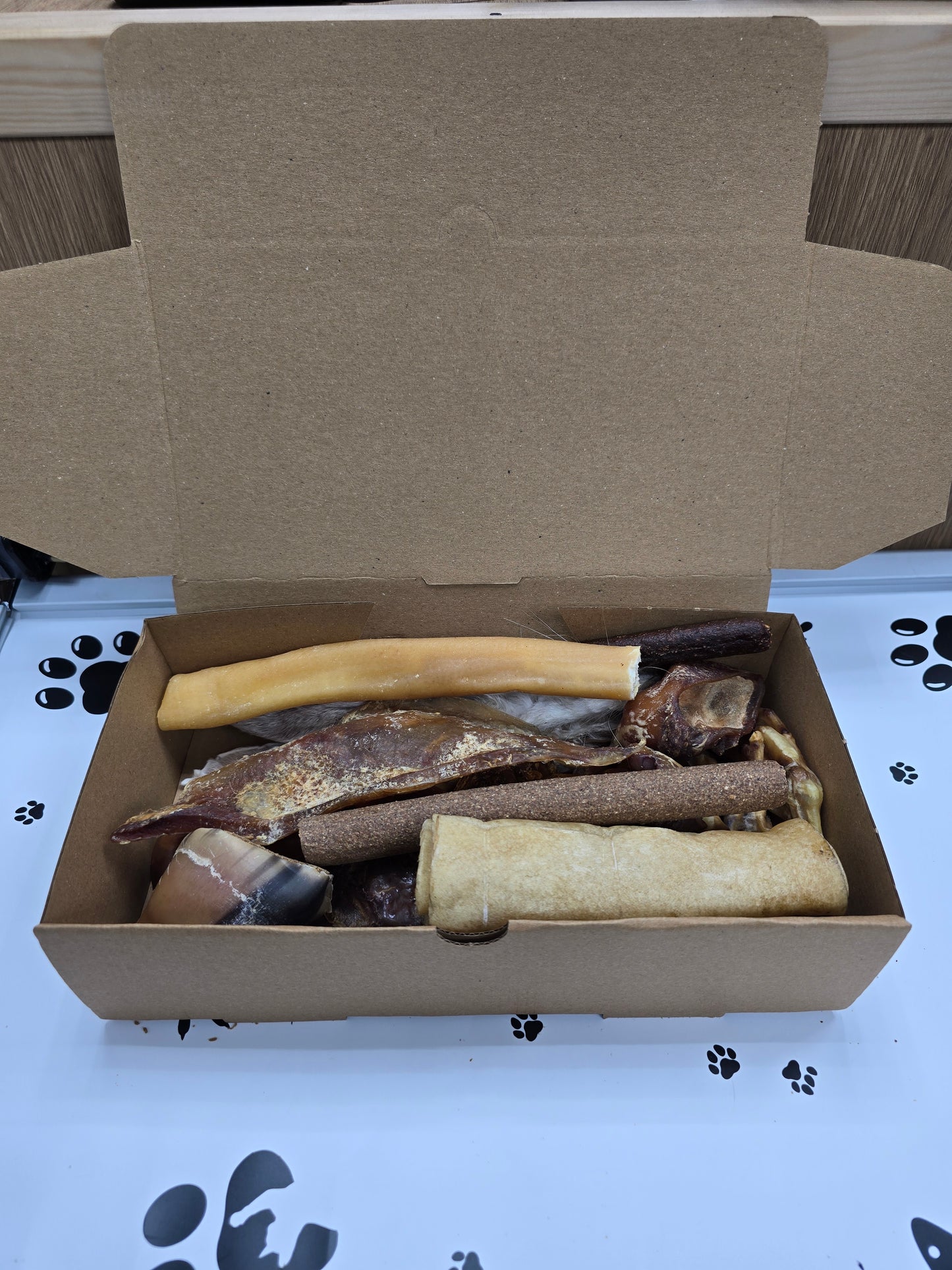 20 Piece 100% Natural dog treat bundle mixed box