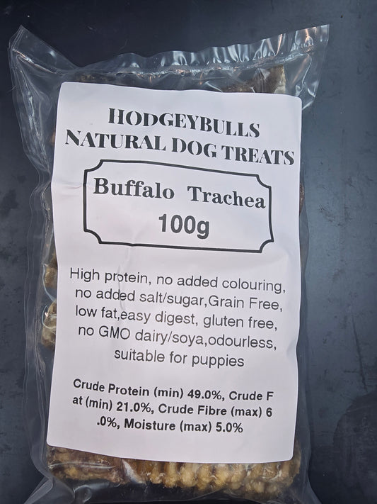 Buffalo Trachea Small Pieces 100g bags