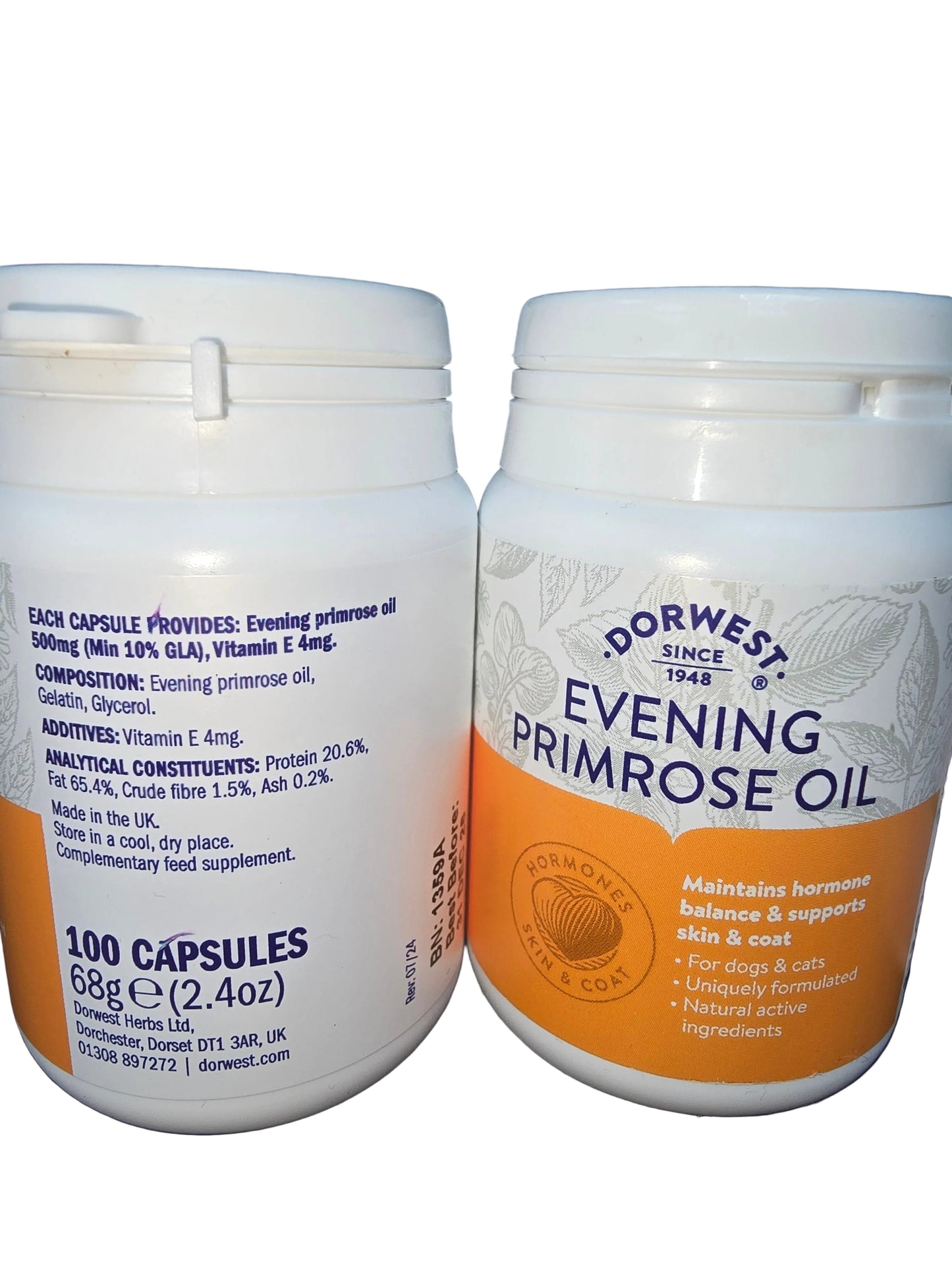 Dorwest Evening primrose oil capsules