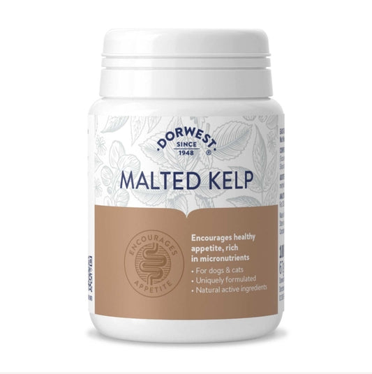 Dorwest Malted Kelp Tablets For Dogs And Cats - 100