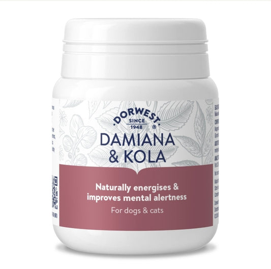 Dorwest Domiana & Kola Tablets For Dogs And Cats - 100
