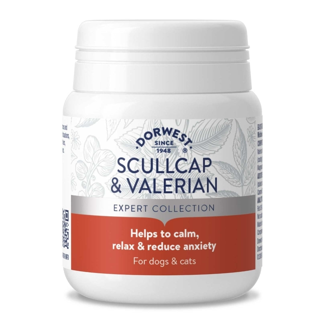 Dorwest Scullcap & Valerian Tablets For Dogs And Cats - 100